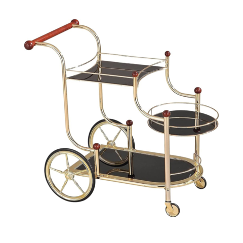 Gold and Black Cart