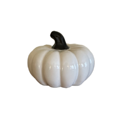 White Glass Pumpkin