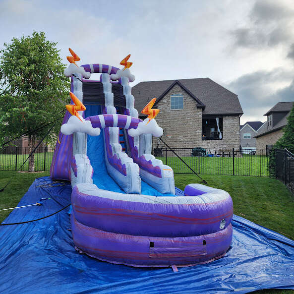 Purple Thunder water slide rental