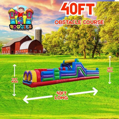 40 Ft Obstacle Course
