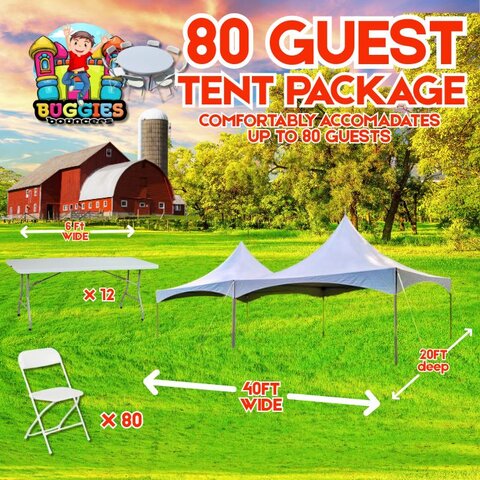 80 Guest Tent Package