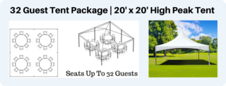 32 Guest Tent Package