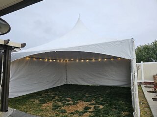 20x20 Tent Side Wall Solid 