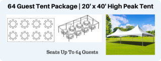 64 Guest Tent Package