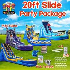 20ft Water Slide Party Package