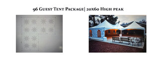96 Guest L High Peak Tent Package 