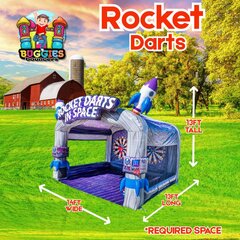 Rocket Darts In Space