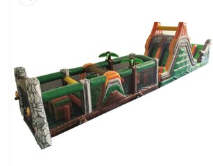 68 Ft Jurassic Explorer Obstacle Course 