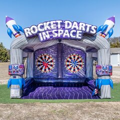 Rocket Darts In Space