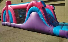 28 ft girl obstacle course 