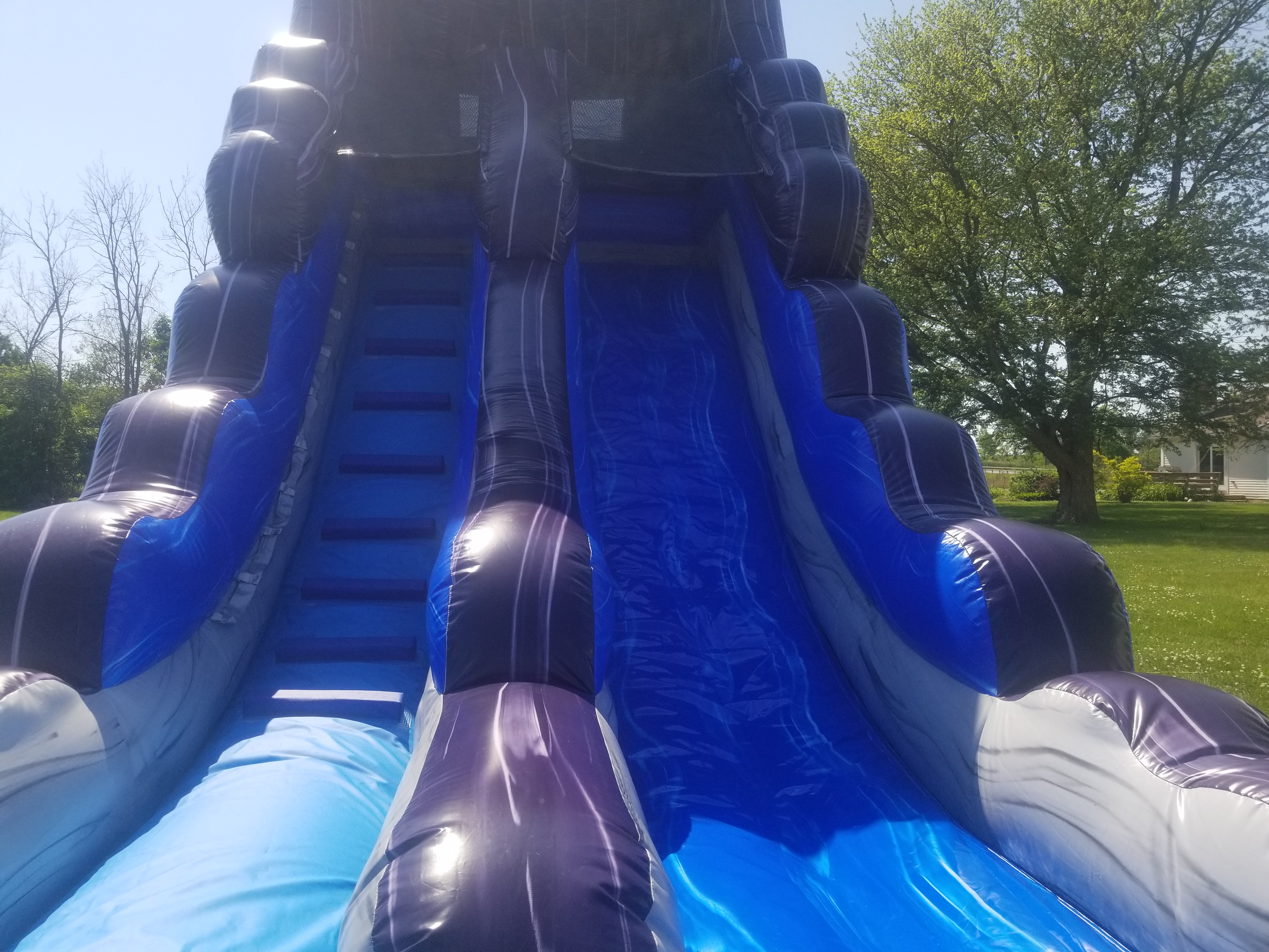 Bounce House Rental Buffalo, NY | buffalobouncehouserental | 16 Ft Night Wave Water Slide