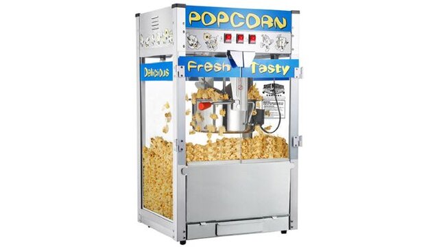 Popcorn Machine with Supplies for 50 Guest