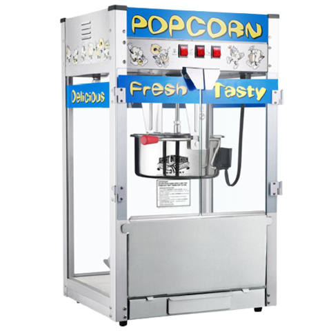 Popcorn Machine with Supplies for 50 Guest
