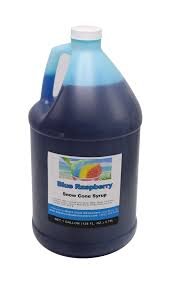 Blue Raspberry Sno Cone Syrup With 50 Cones