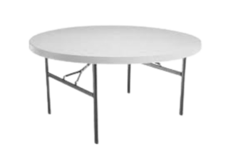5 Foot Round Table Rental