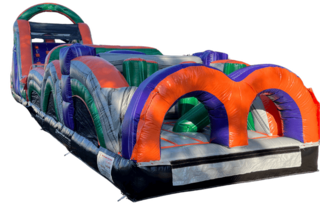 Nightmare Fun Climb and Slide