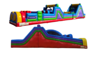 Retro Vertical Run Climb and Slide