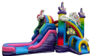 Mega Unicorn With Slide 