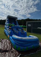 18 ft tropical fun pool slide