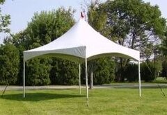 20 x 20 tents - seats 40 people 
