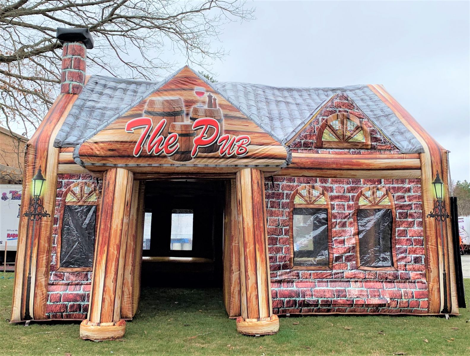 inflatable pub to rent