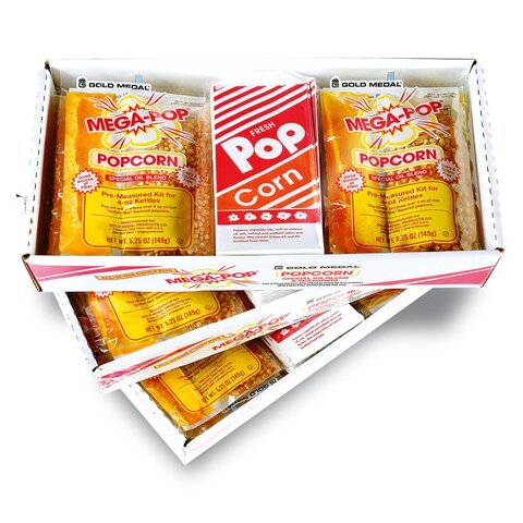 Popcorn Supply Kit - 50 Servings