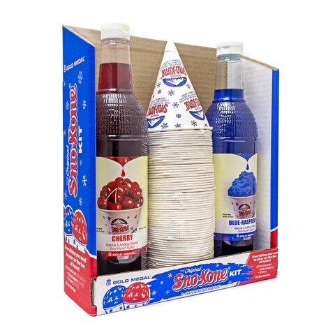 Sno Cone Supply Kit - 50 Servings