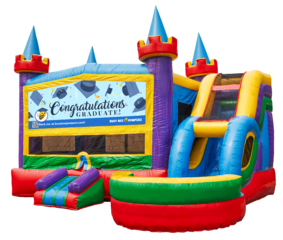 Graduation Combo Bounce House