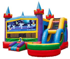 Outer Space Combo Bounce House	