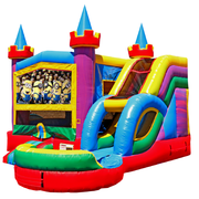 Wet Combo Bouncer Rental