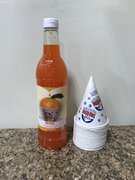 Sno Cone supplies for 50 people - Orange