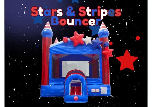 Stars and Stripes Bounce House