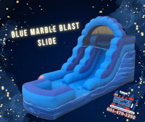 Blue Marble Blast Slide *Wet or Dry Slide*