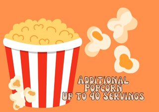 Popcorn Refill - Up to 40 extra servings