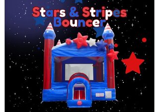 Stars and Stripes Bounce House