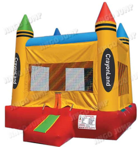 Funhouse Crayon Bouncer