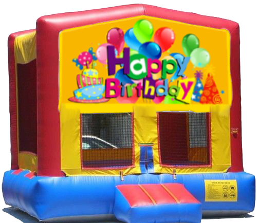 Happy Birthday Classic Bouncer - 13x13