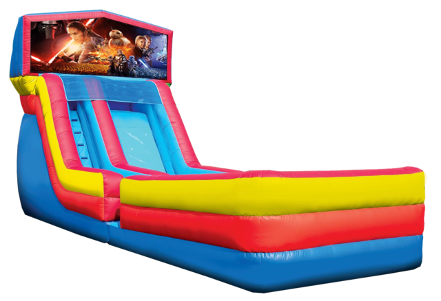 Star Wars Wet Slide