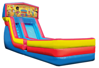 Happy Birthday Party Wet Slide