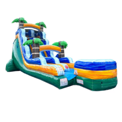 18ft Tropical Wet Slide