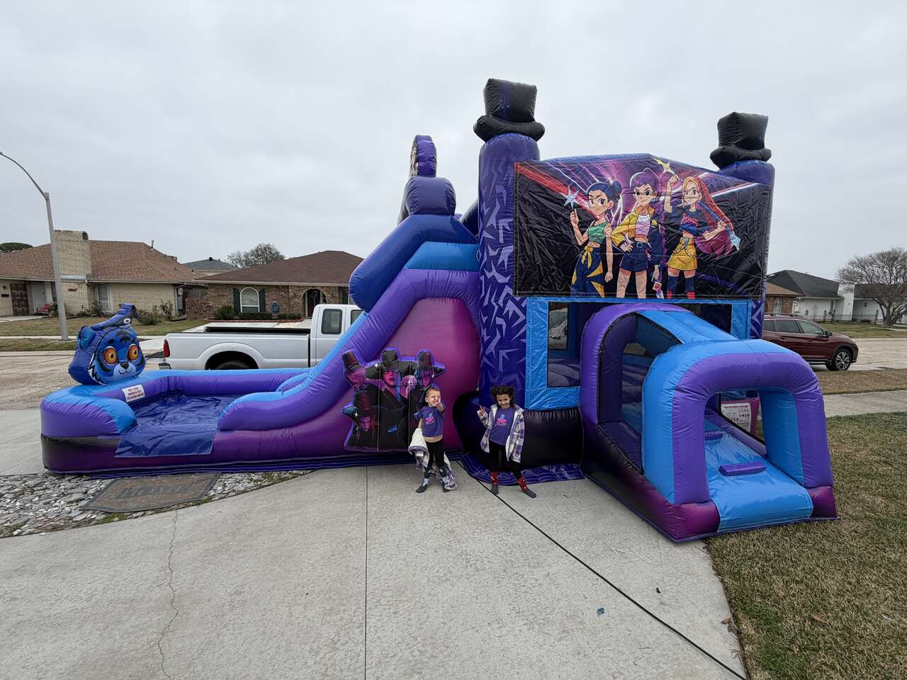 Kpop Demon Hunters Bounce House