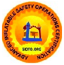 sioto logo for bounce world certification of safety