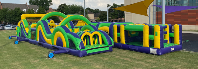  Mardi Gras Neutral Ground (60' Obstacle Course)
