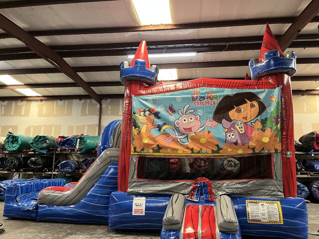   Dora - Red and Blue Castle Combo