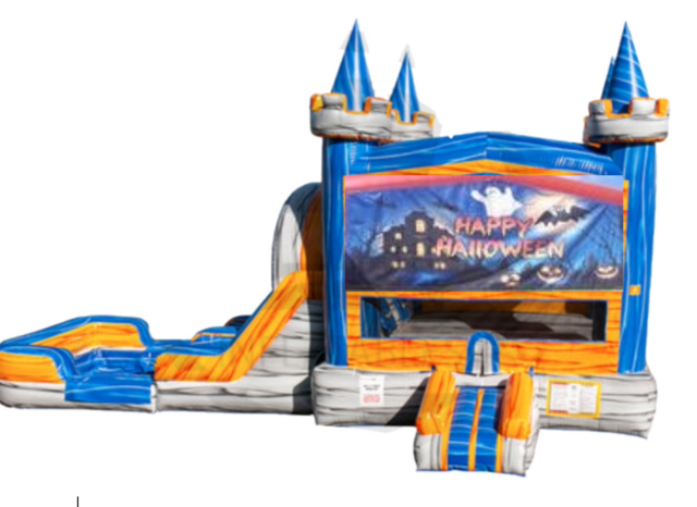 Halloween Orange Castle