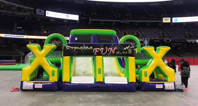     Mardi Gras Challenger (70' Obstacle Course)