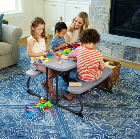 Gray Kiddie table