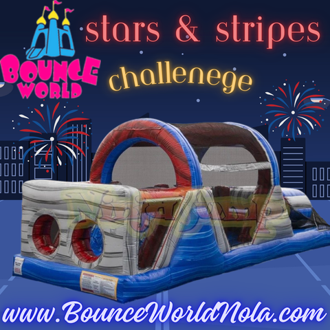 Stars and Stripes Challenge (30' Obstacle Course)