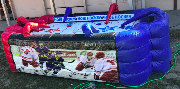 Air 'hose' Hockey (inflatable)