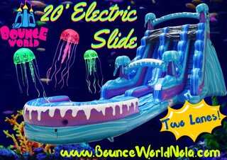         20 ft Electric Slide (dual lanes, pool)